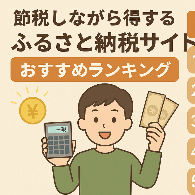 節税しながら得するふるさと納税サイトおすすめランキングTOP5